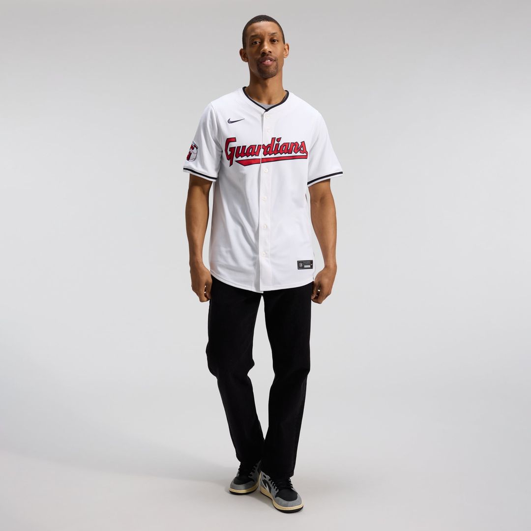 Cleveland Guardians Jose Ramirez White Home Limited Baseball Jersey | MLB Baseball Jersey