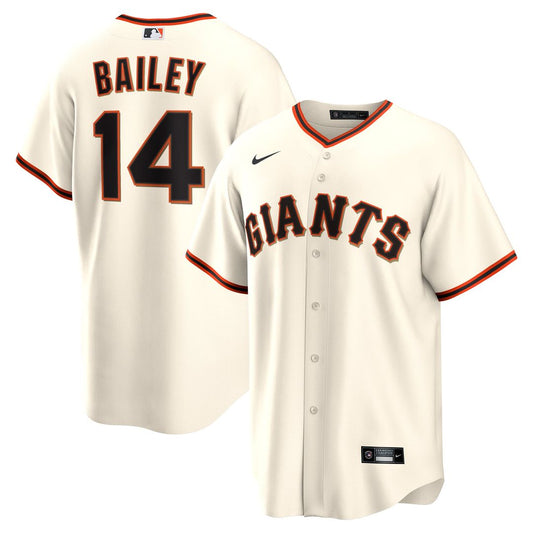 San Francisco Giants Patrick Bailey Cream Home Replica Baseball Jersey