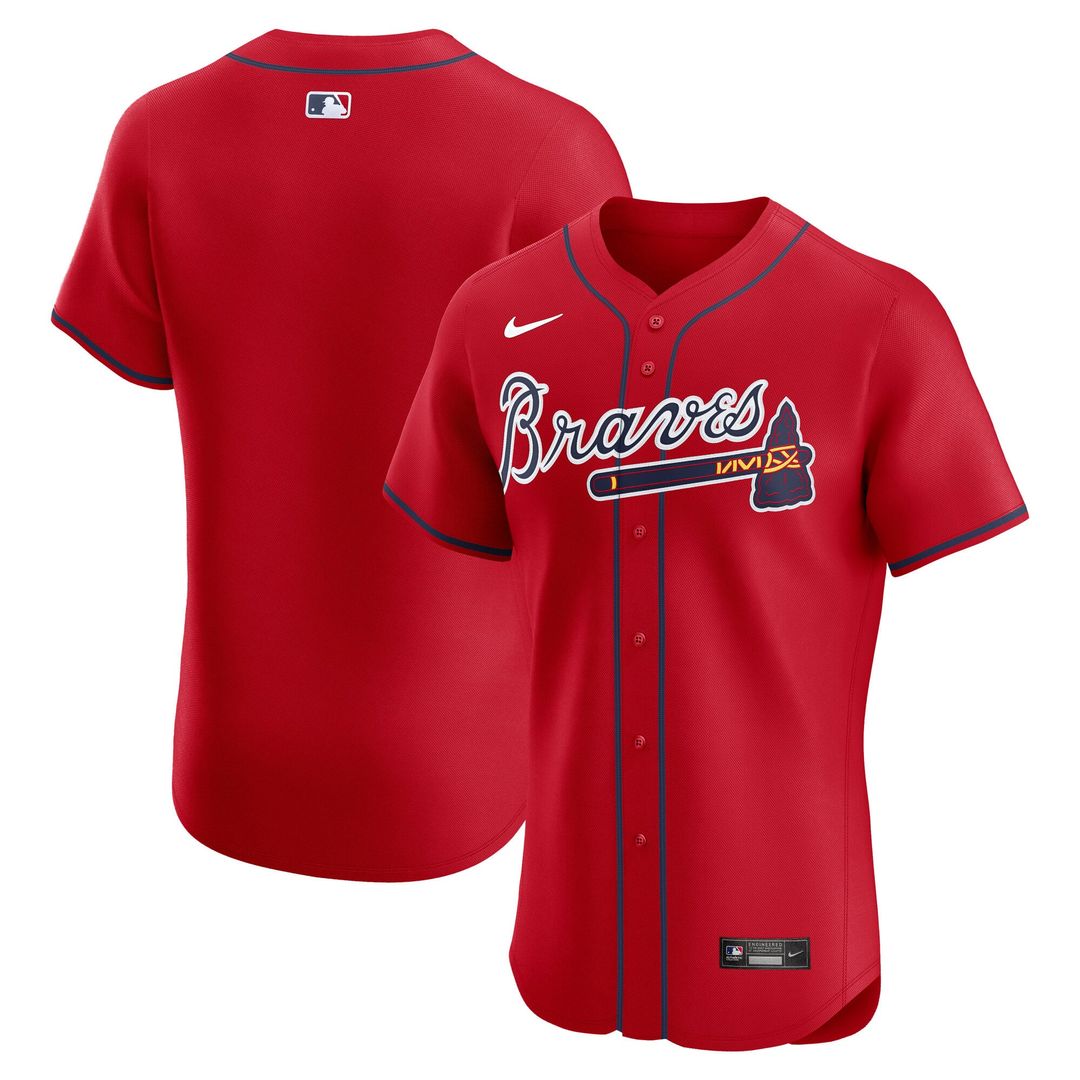 Atlanta Braves White Home Elite Baseball Jersey | MLB Baseball Jersey