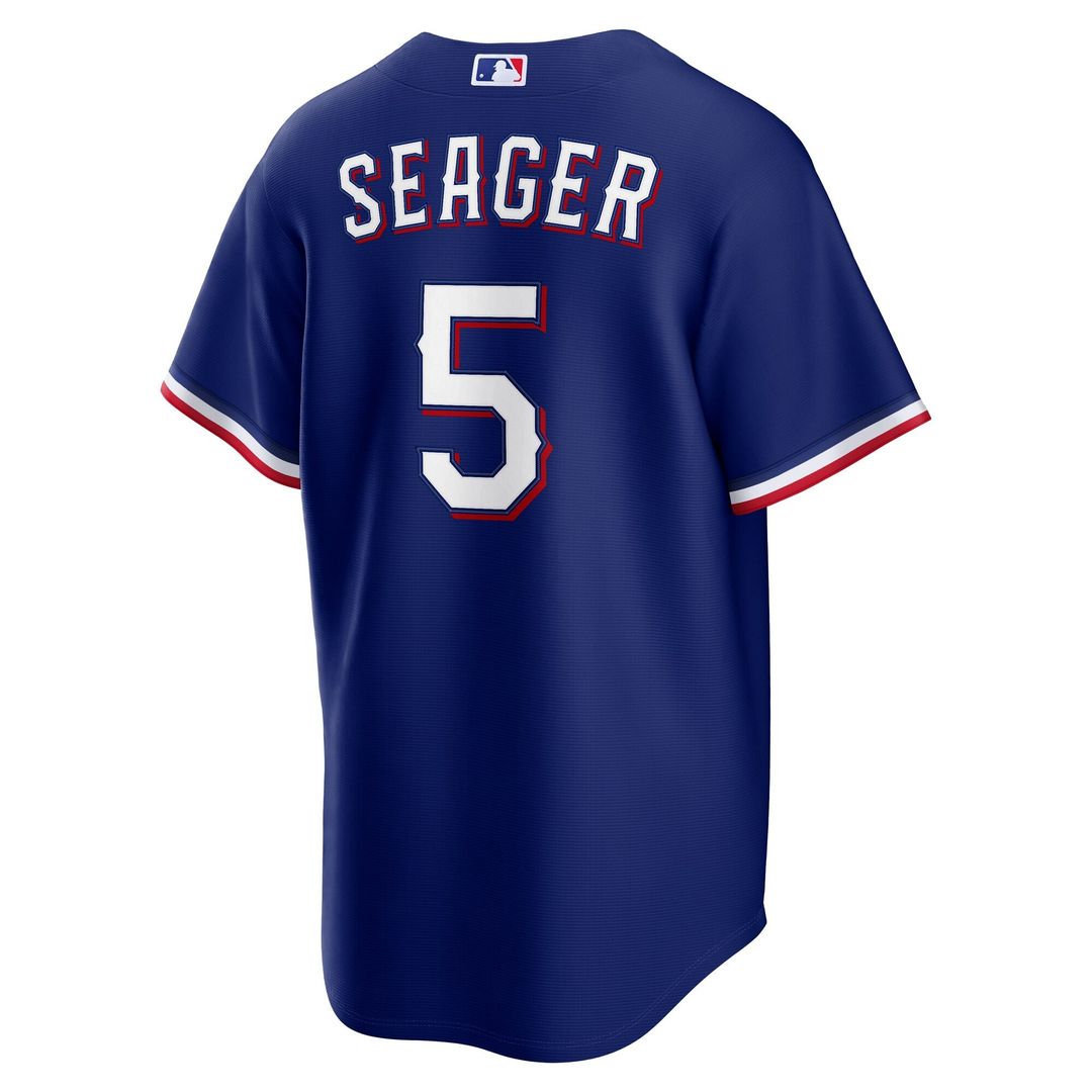 Texas Rangers Corey Seager Gray Road Replica Baseball Jersey | MLB Baseball Jersey
