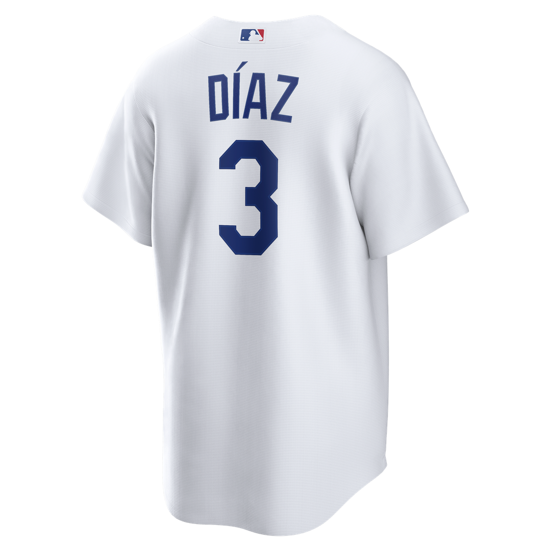Los Angeles Dodgers Edwin Díaz White Home Replica Baseball Jersey | MLB Baseball Jersey