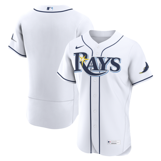 Tampa Bay Rays White Home Authentic Baseball Jersey