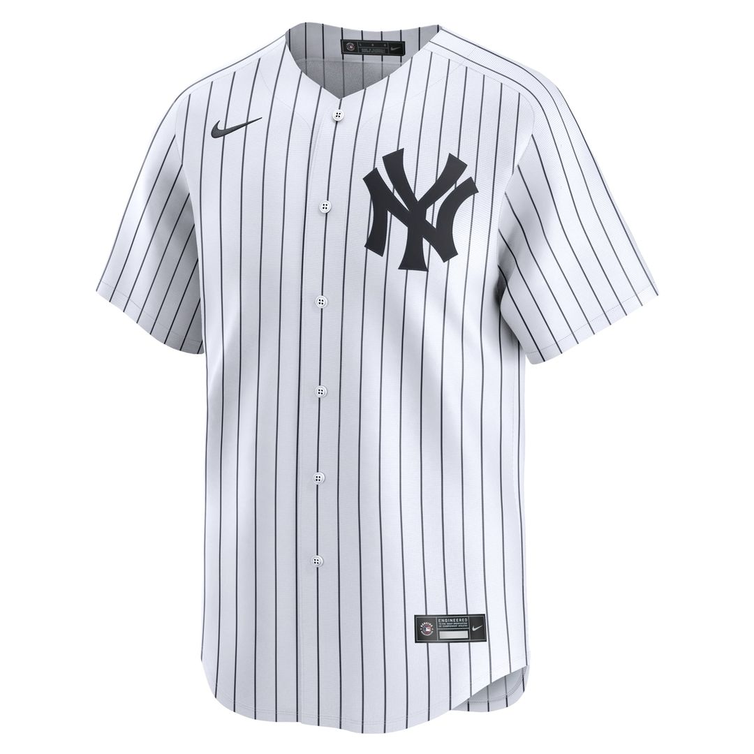 New York Yankees Giancarlo Stanton White Home Limited Baseball Jersey | MLB Baseball Jersey