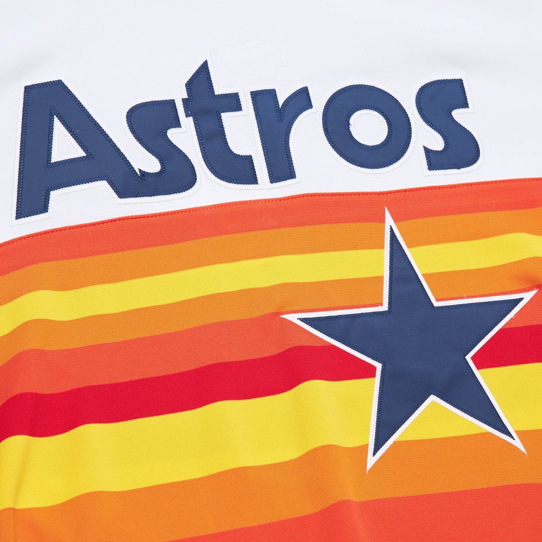 Houston Astros Lance Berkman White 2004 Cooperstown Collection Authentic Throwback Baseball Jersey | MLB Baseball Jersey