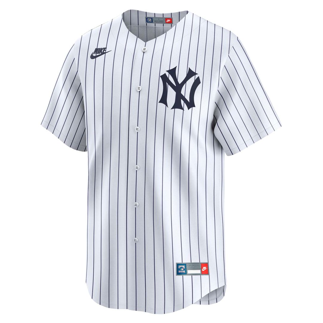 New York Yankees Mickey Mantle White Throwback Cooperstown Collection Limited Baseball Jersey | MLB Baseball Jersey