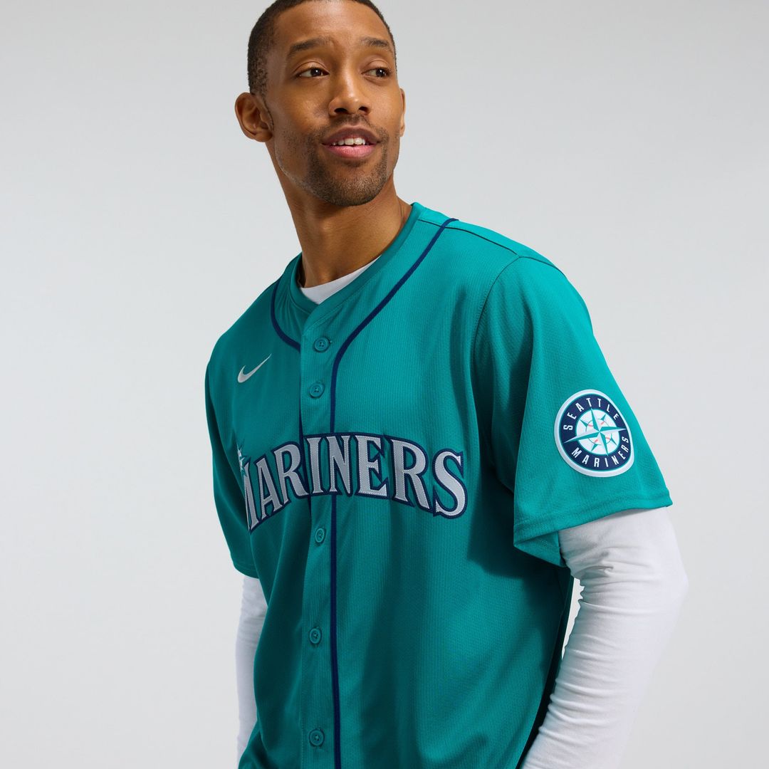 Seattle Mariners Cal Raleigh Teal Alternate Limited Baseball Jersey | MLB Baseball Jersey
