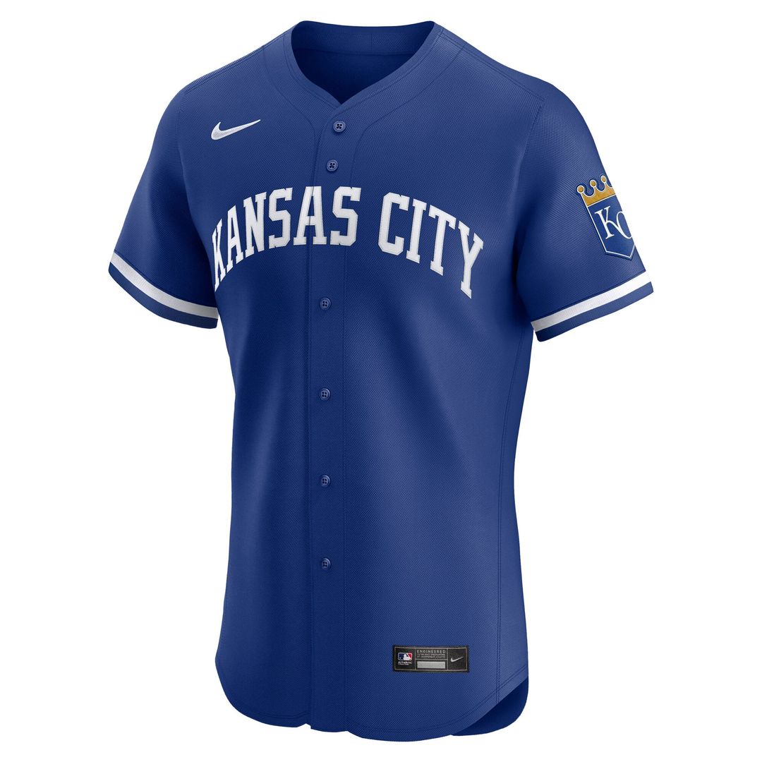 Kansas City Royals Royal Alternate 2 Elite Baseball Jersey | MLB Baseball Jersey