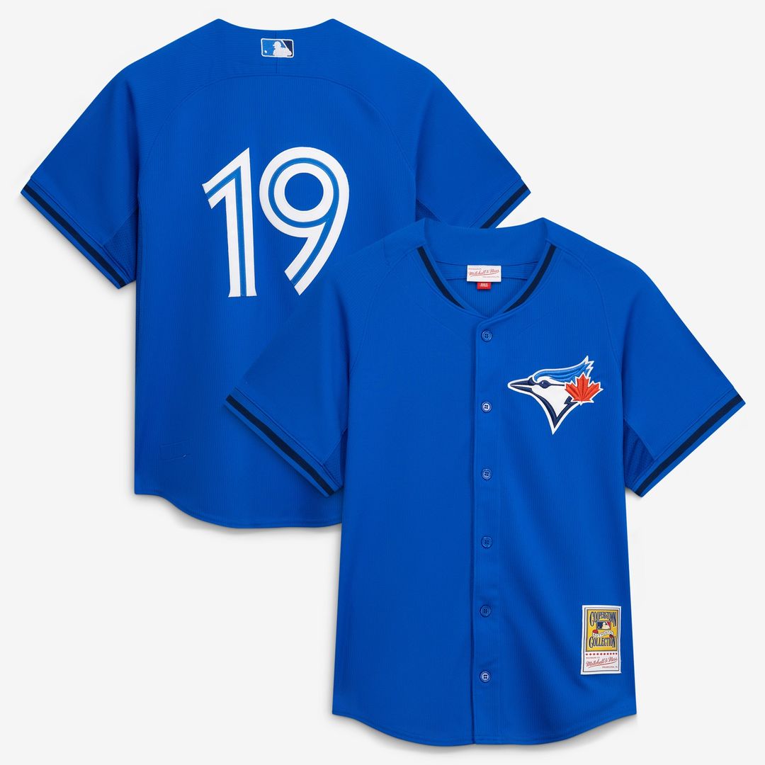 Toronto Blue Jays Jose Bautista Royal Authentic Batting Practice Baseball Jersey