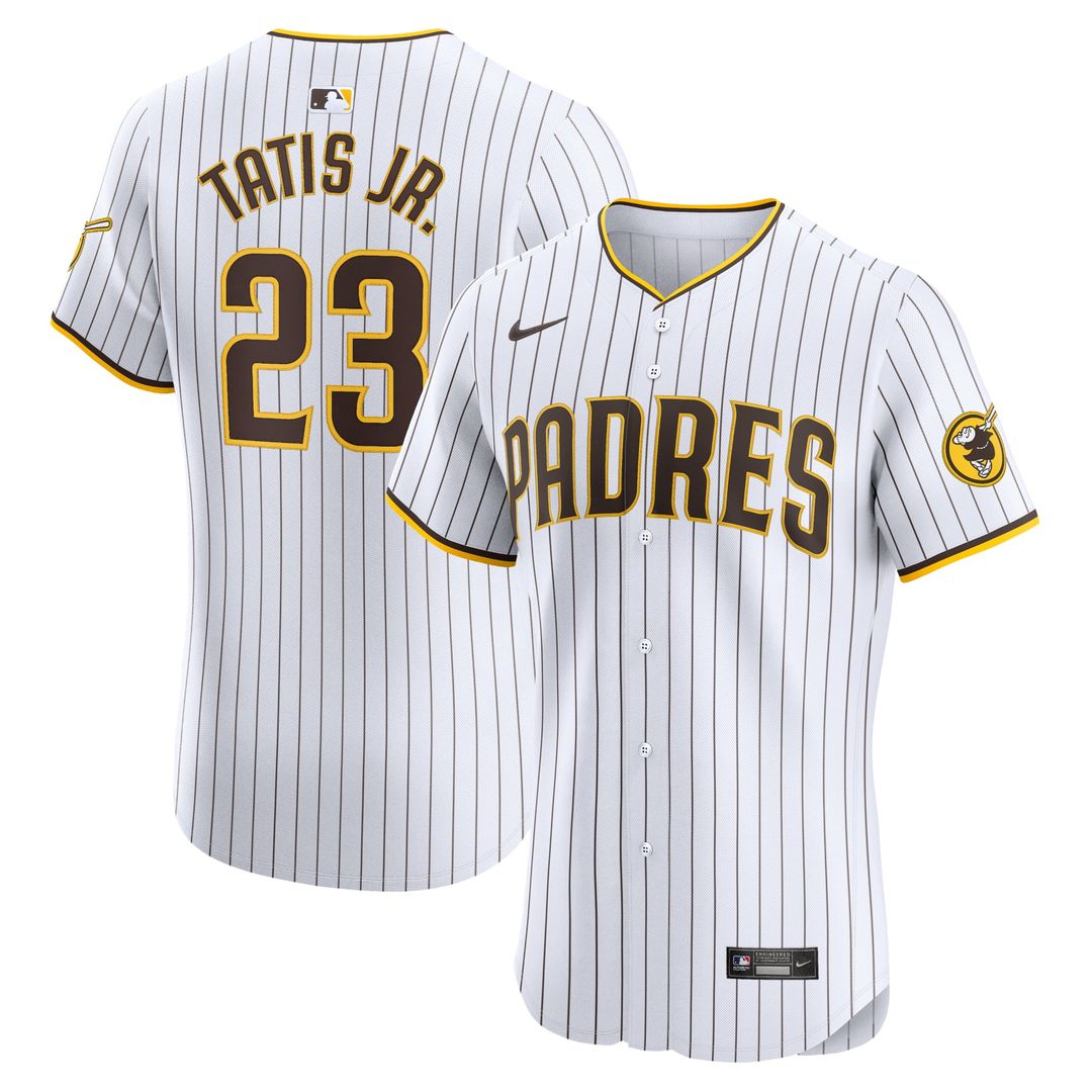 San Diego Padres Fernando Tatis Jr. White Home Elite Baseball Jersey
