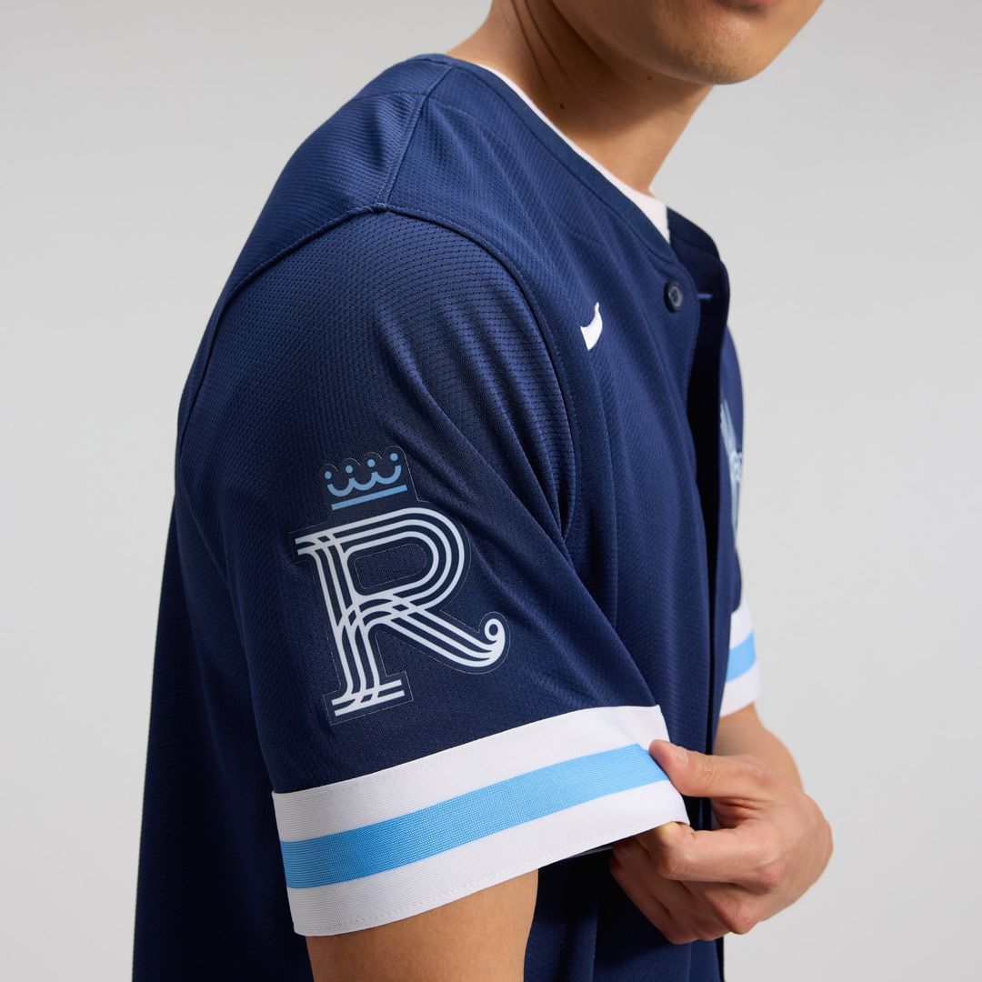 Kansas City Royals Navy City Connect Limited Baseball Jersey | MLB Baseball Jersey