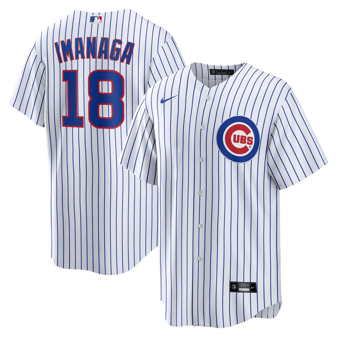 Chicago Cubs Shota Imanaga White Home Replica Baseball Jersey