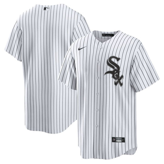 Chicago White Sox White Home Blank Replica Baseball Jersey