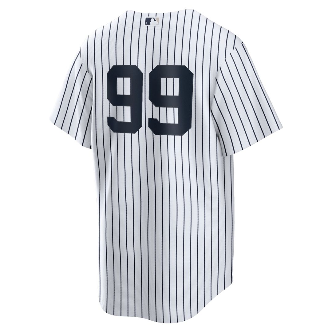 New York Yankees Aaron Judge White Home Replica Baseball Jersey | MLB Baseball Jersey