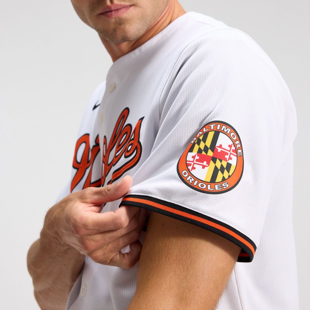 Baltimore Orioles White Home Limited Baseball Jersey | MLB Baseball Jersey