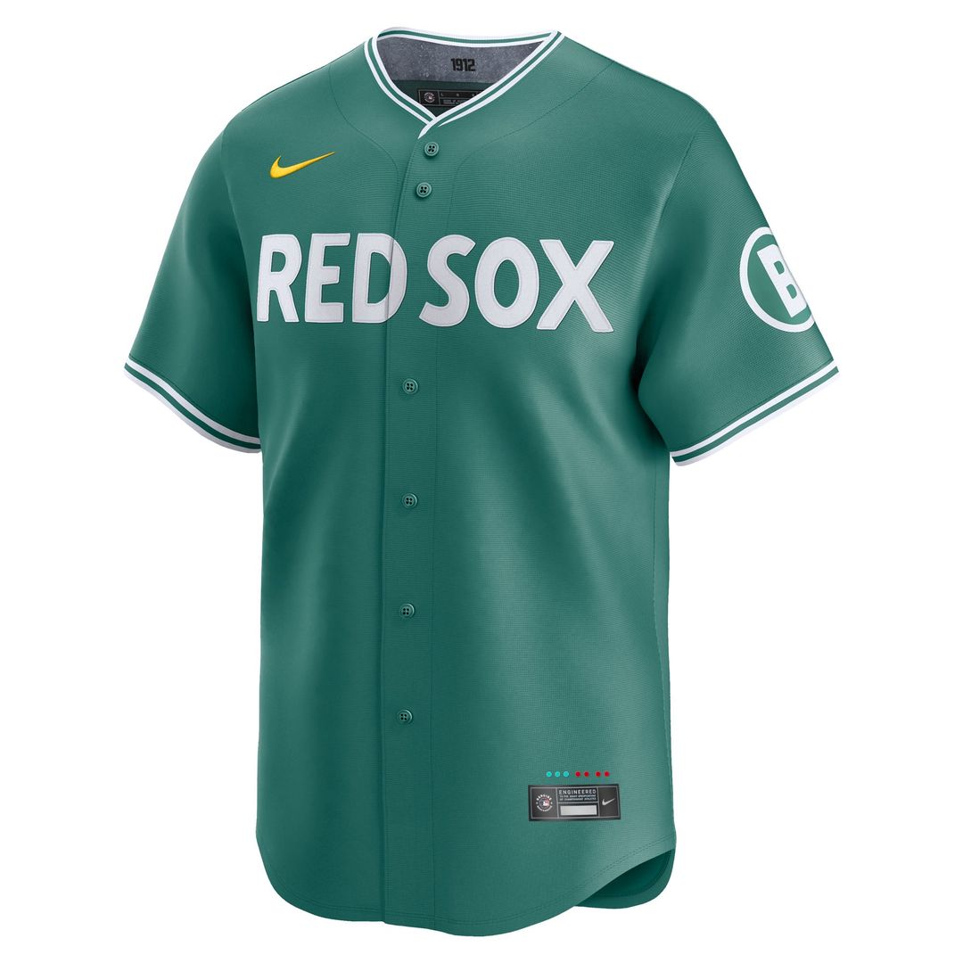 Boston Red Sox Green City Connect Limited Baseball Jersey | MLB Baseball Jersey