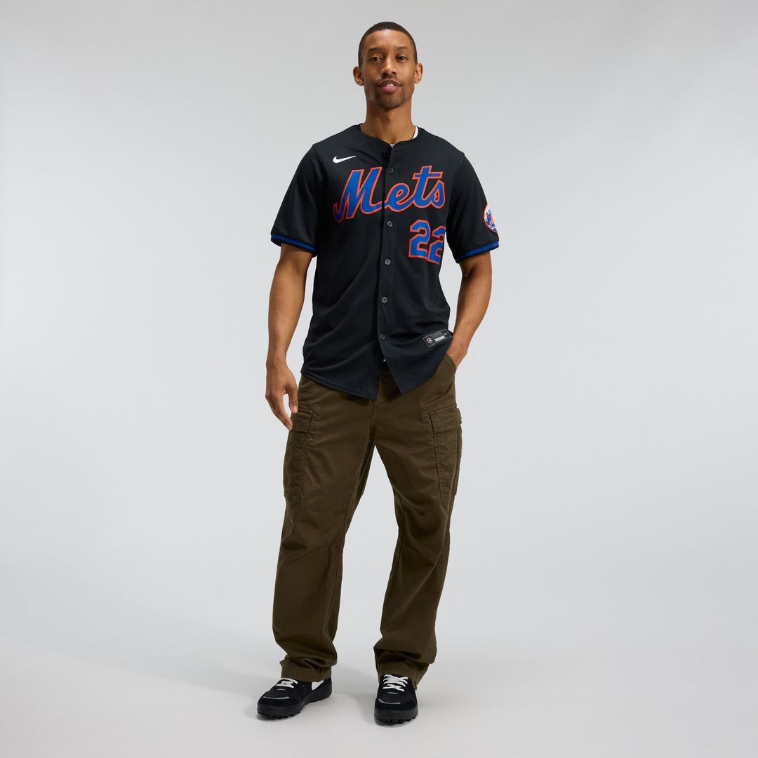 New York Mets Juan Soto Gray Road Limited Baseball Jersey | MLB Baseball Jersey