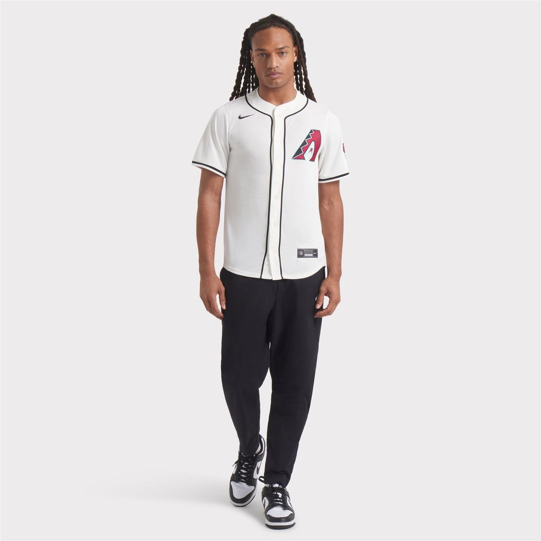 Arizona Diamondbacks White Home Limited Baseball Jersey | MLB Baseball Jersey