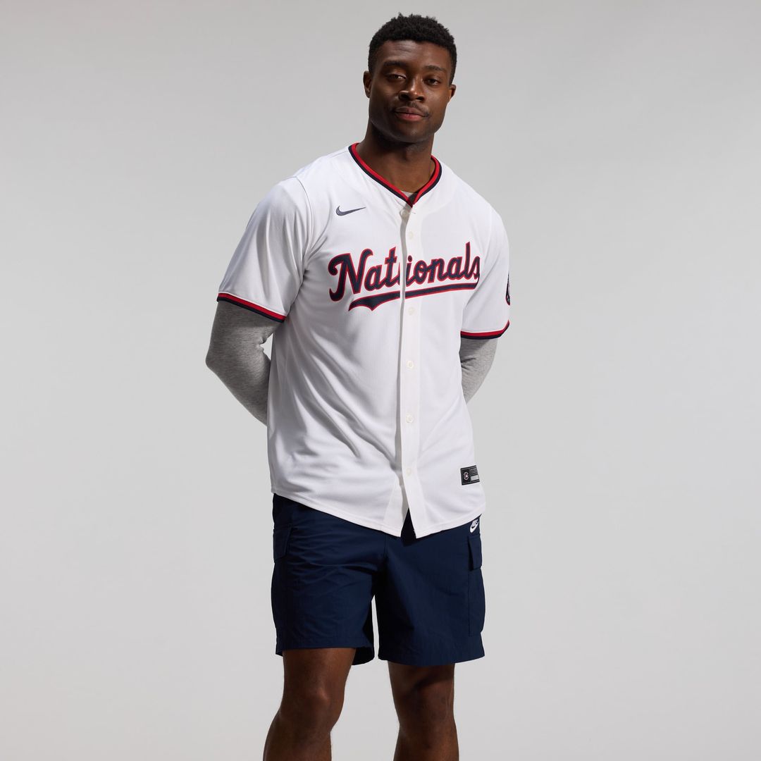 Washington Nationals White Home Limited Baseball Jersey | MLB Baseball Jersey