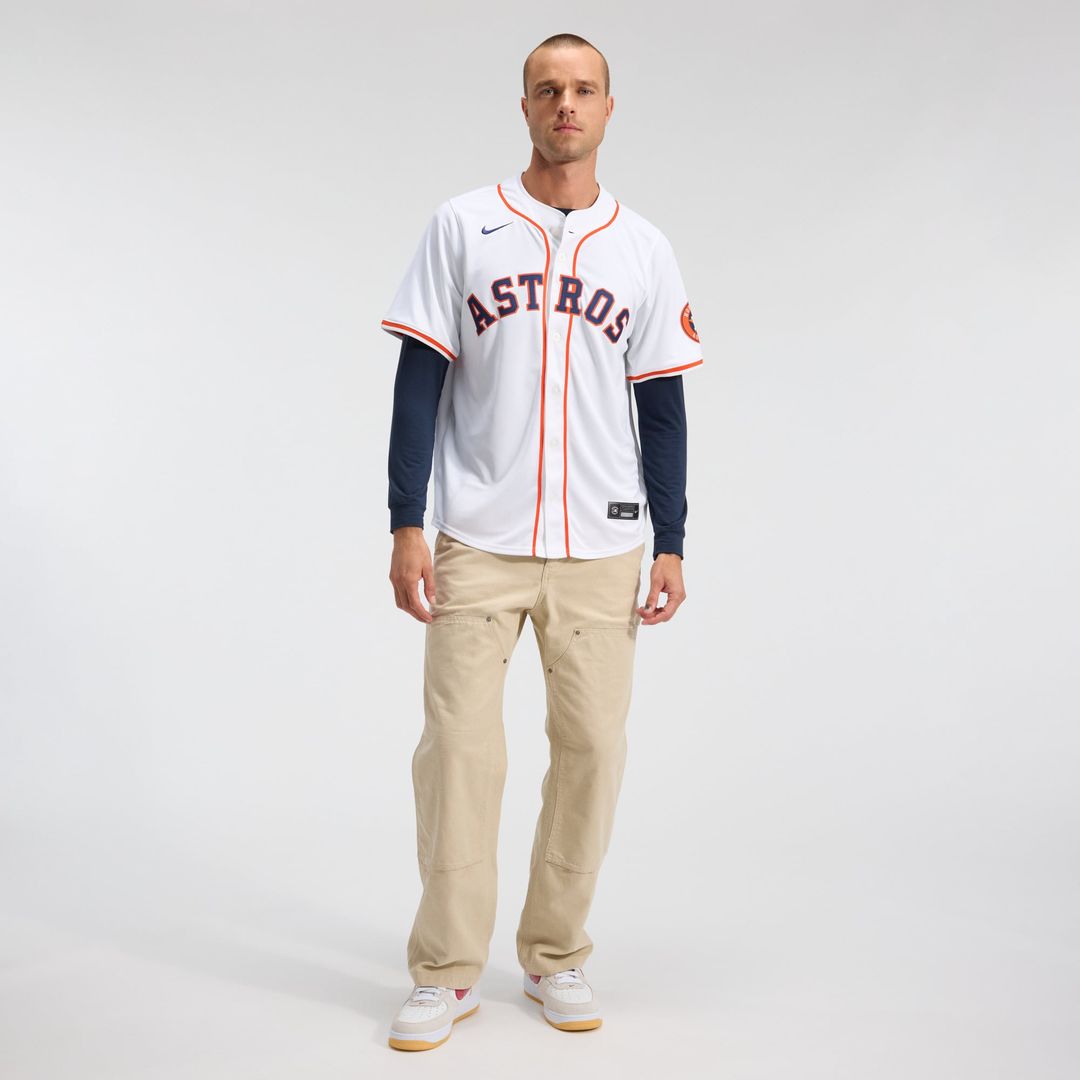 Houston Astros White Home Limited Baseball Jersey | MLB Baseball Jersey