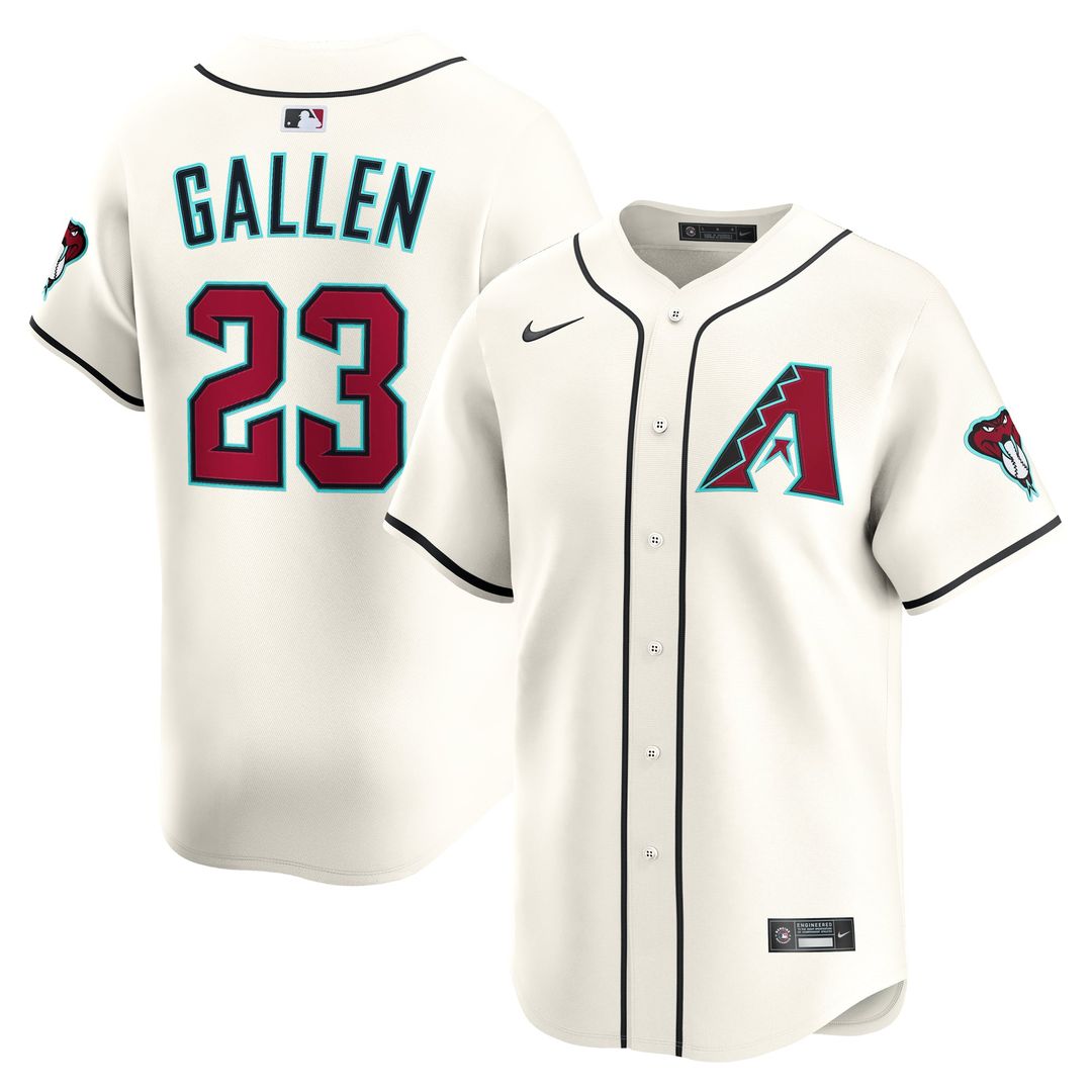 Arizona Diamondbacks Zac Gallen Cream Home Limited Baseball Jersey