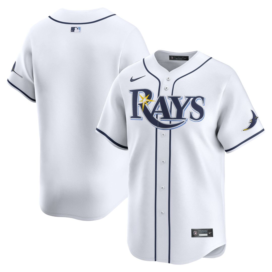 Tampa Bay Rays White Home Limited Baseball Jersey