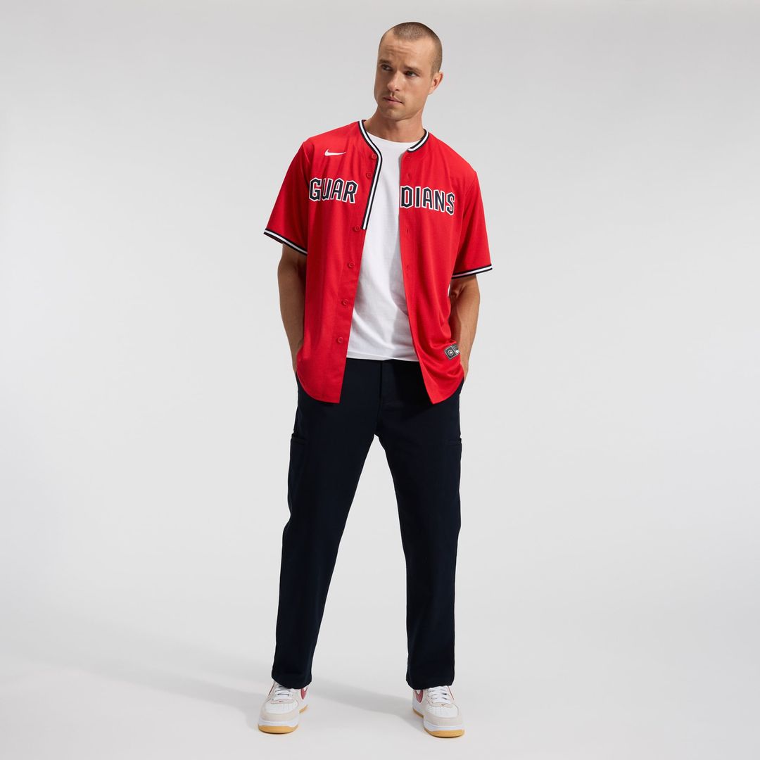 Cleveland Guardians Red Alternate 2 Replica Baseball Jersey | MLB Baseball Jersey