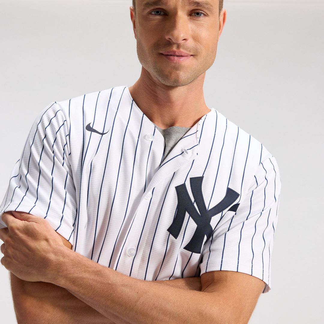 New York Yankees White Home Replica Team Baseball Jersey | MLB Baseball Jersey