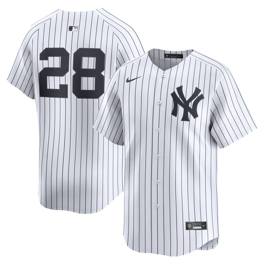 New York Yankees Austin Wells White Home Limited Baseball Jersey