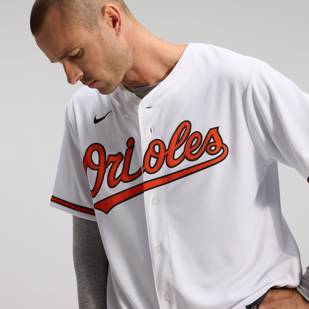 Baltimore Orioles White Home Replica Team Baseball Jersey | MLB Baseball Jersey