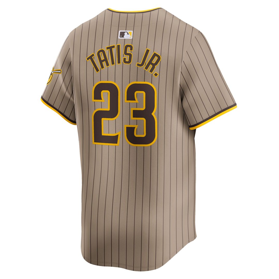 San Diego Padres Fernando Tatis Jr. Tan Alternate Limited Baseball Jersey | MLB Baseball Jersey