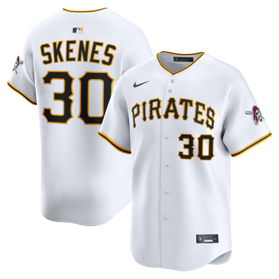 Pittsburgh Pirates Paul Skenes Gray Road Limited Baseball Jersey | MLB Baseball Jersey