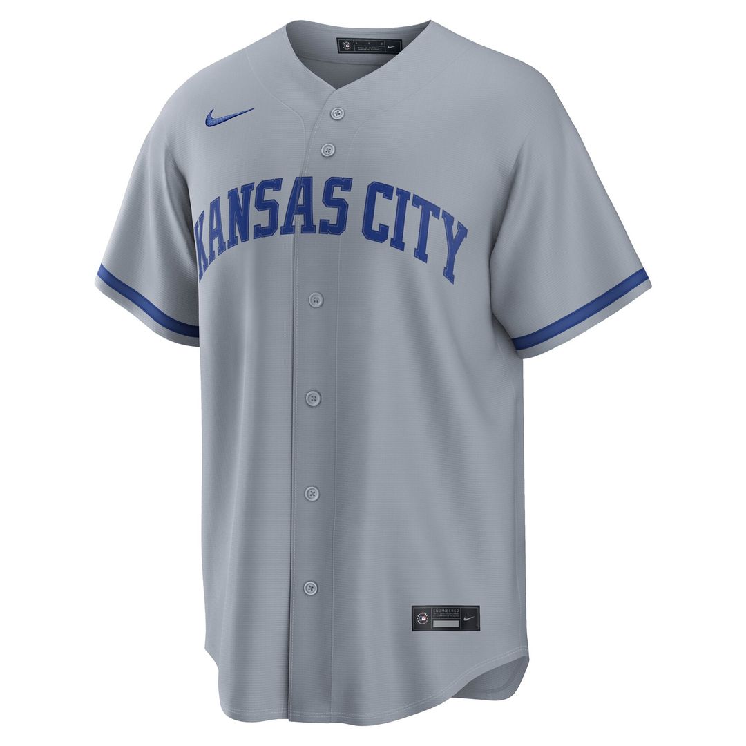 Kansas City Royals Bobby Witt Jr. Royal Alternate Replica Baseball Jersey | MLB Baseball Jersey