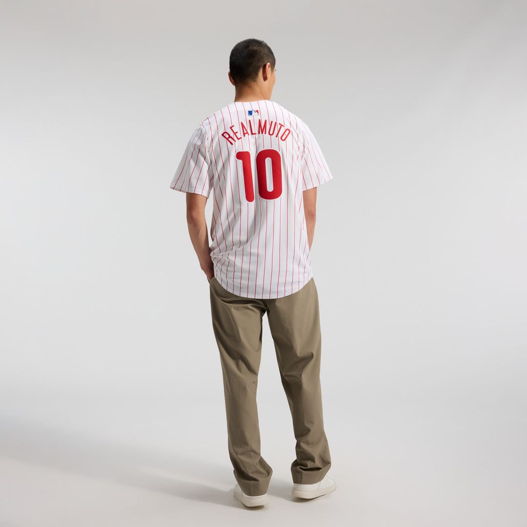 Philadelphia Phillies J.T. Realmuto White Home Limited Baseball Jersey | MLB Baseball Jersey