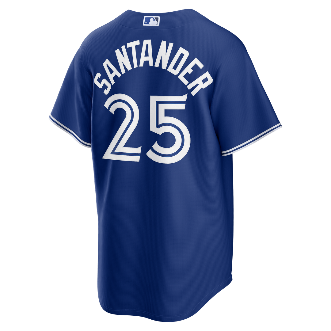Toronto Blue Jays Anthony Santander Light Blue Alternate Replica Baseball Jersey | MLB Baseball Jersey