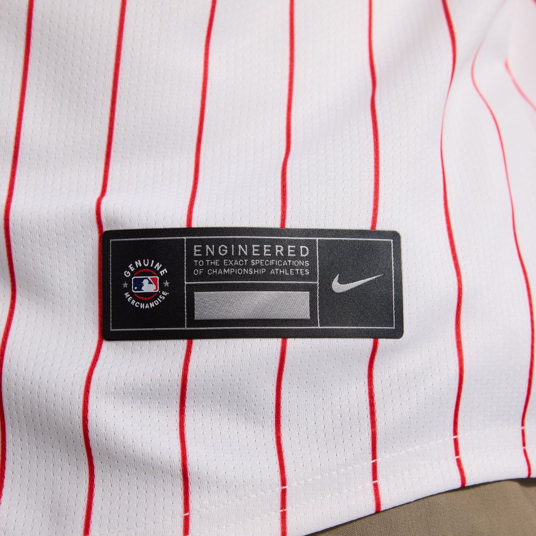 Philadelphia Phillies J.T. Realmuto White Home Limited Baseball Jersey | MLB Baseball Jersey