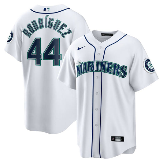 Seattle Mariners Julio Rodríguez White Home Replica Baseball Jersey