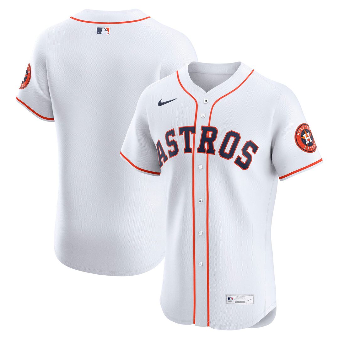 Houston Astros White Home Elite Baseball Jersey