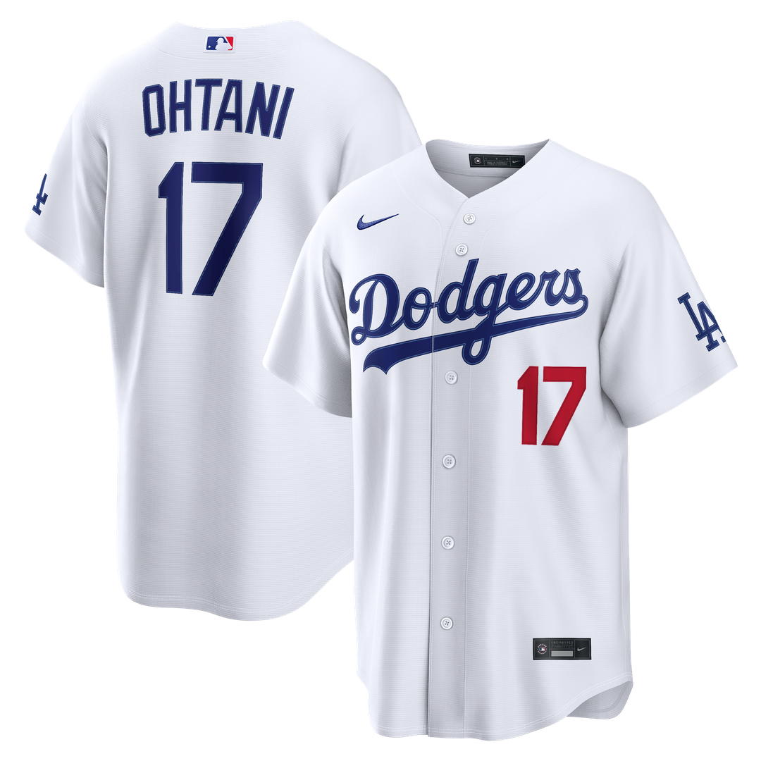 Los Angeles Dodgers Shohei Ohtani White Home Stadium Baseball Jersey