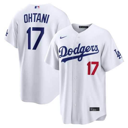 Los Angeles Dodgers Shohei Ohtani White Home Stadium Baseball Jersey