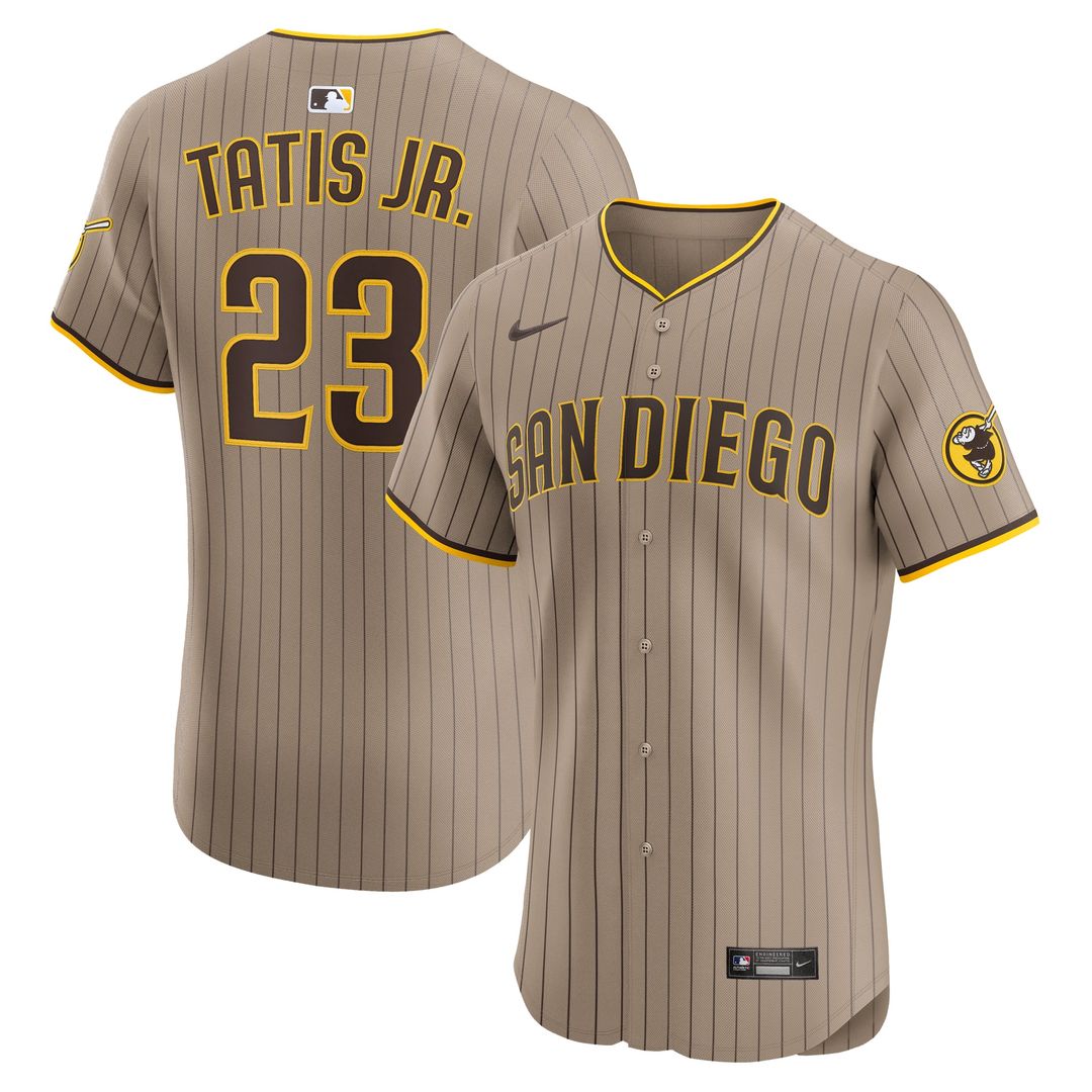 San Diego Padres Fernando Tatis Jr. White Home Elite Baseball Jersey | MLB Baseball Jersey