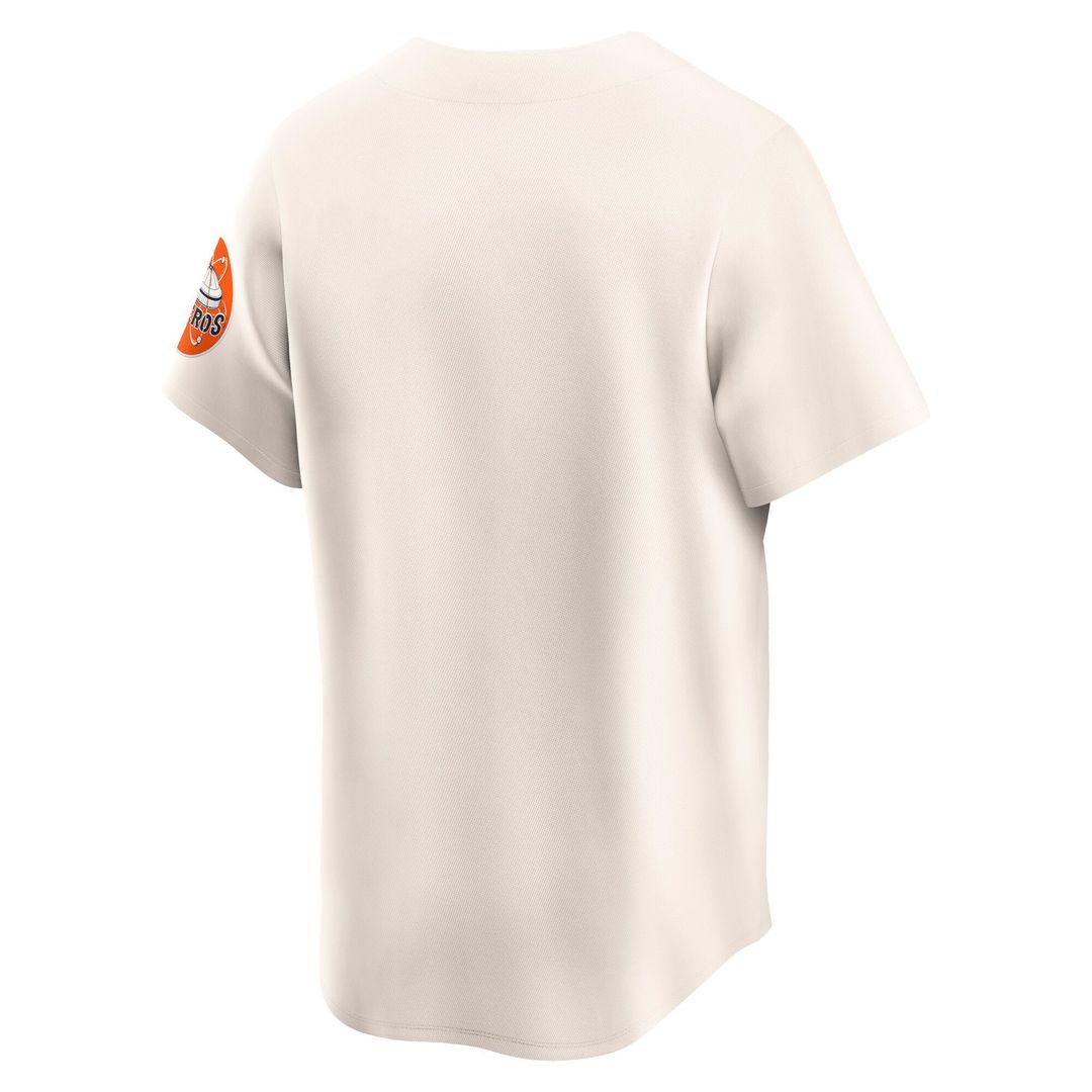 Houston Astros Cream Cooperstown Collection Limited Baseball Jersey | MLB Baseball Jersey