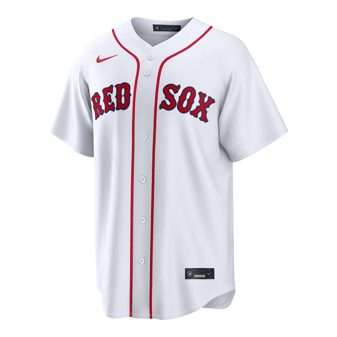 Boston Red Sox Willson Contreras White Home Replica Baseball Jersey | MLB Baseball Jersey