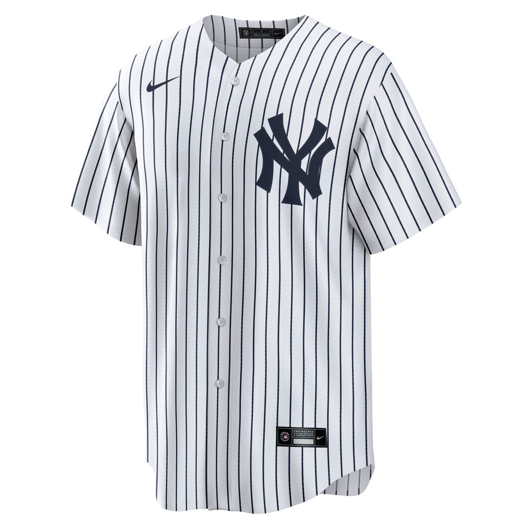 New York Yankees Giancarlo Stanton White Home Replica Baseball Jersey | MLB Baseball Jersey