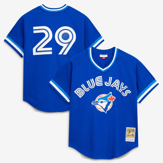 Toronto Blue Jays Joe Carter Royal Authentic Batting Practice Baseball Jersey