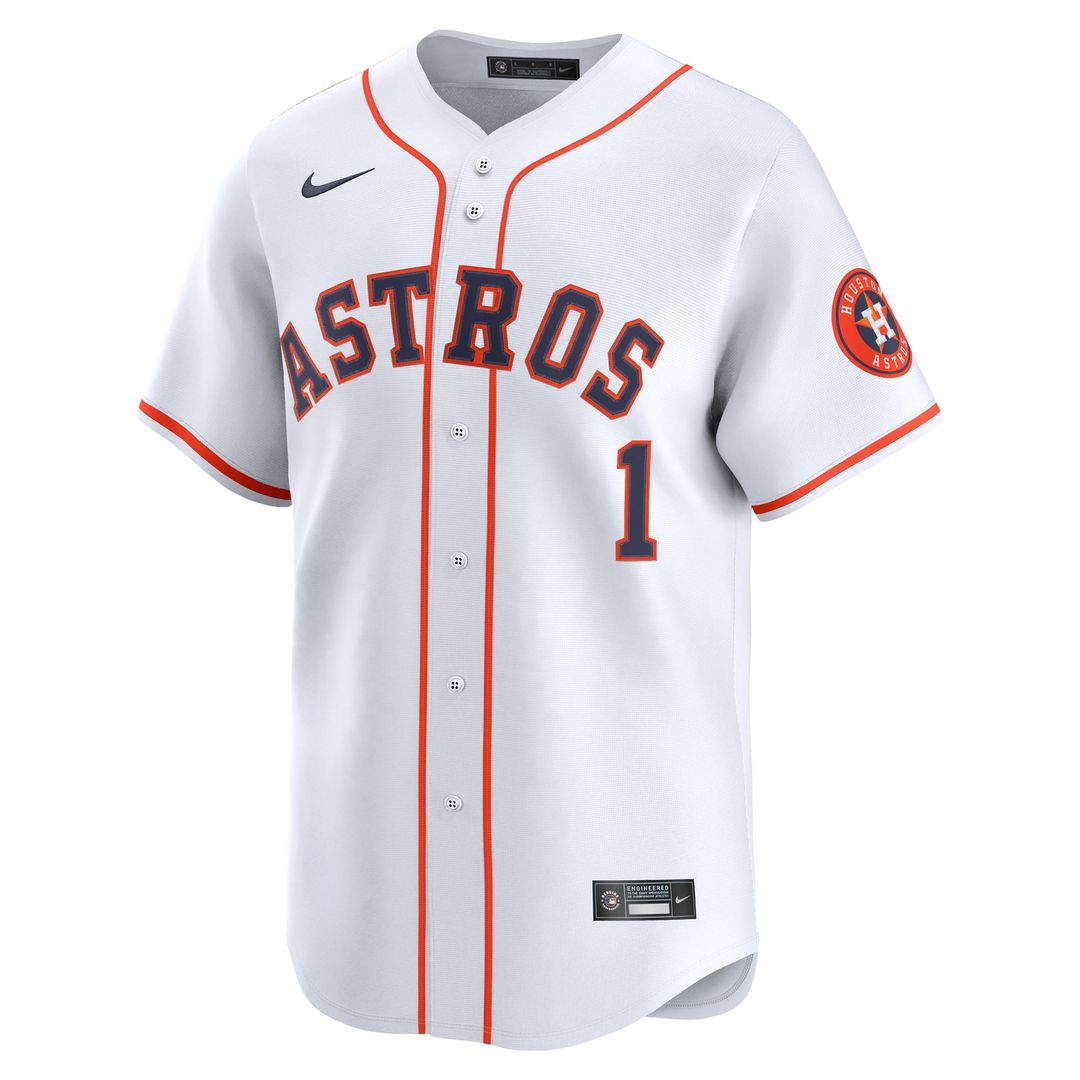 Houston Astros Carlos Correa White Home Limited Baseball Jersey | MLB Baseball Jersey