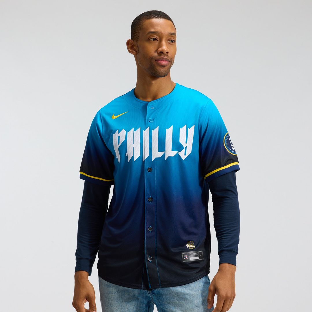 Philadelphia Phillies Navy City Connect Limited Baseball Jersey