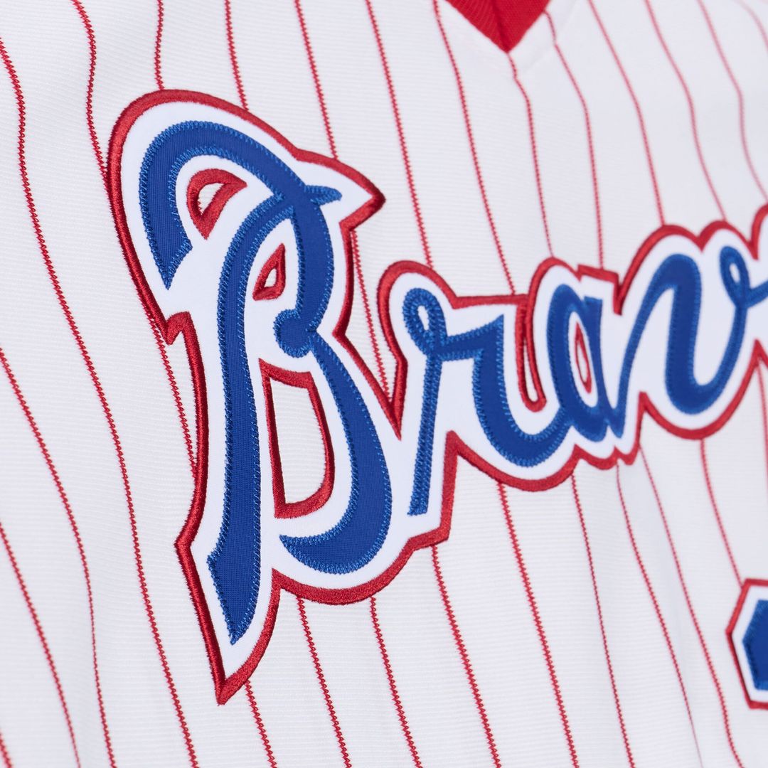 Atlanta Braves Dale Murphy White 1976 Authentic Baseball Jersey | MLB Baseball Jersey