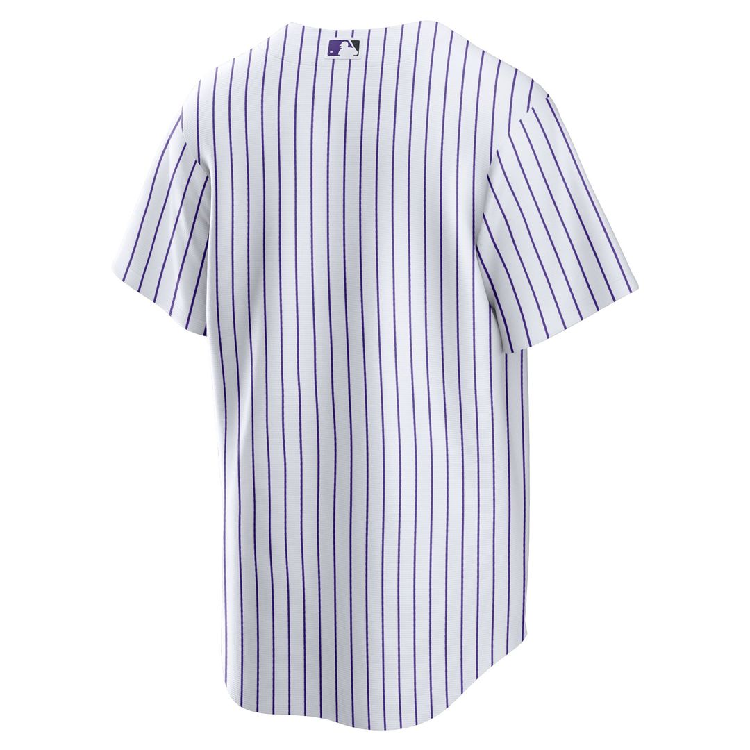 Colorado Rockies White Home Blank Replica Baseball Jersey | MLB Baseball Jersey
