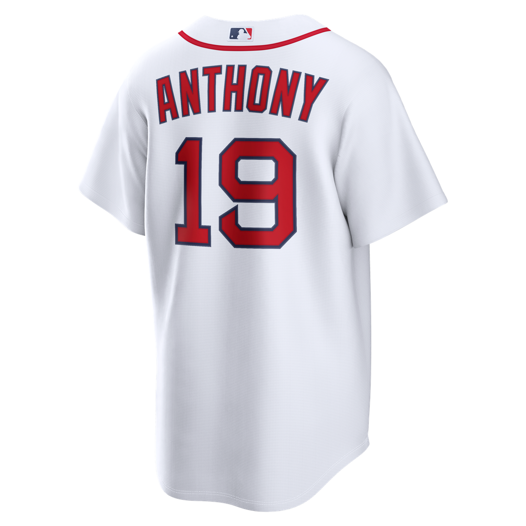 Boston Red Sox Roman Anthony White Home Replica Baseball Jersey | MLB Baseball Jersey