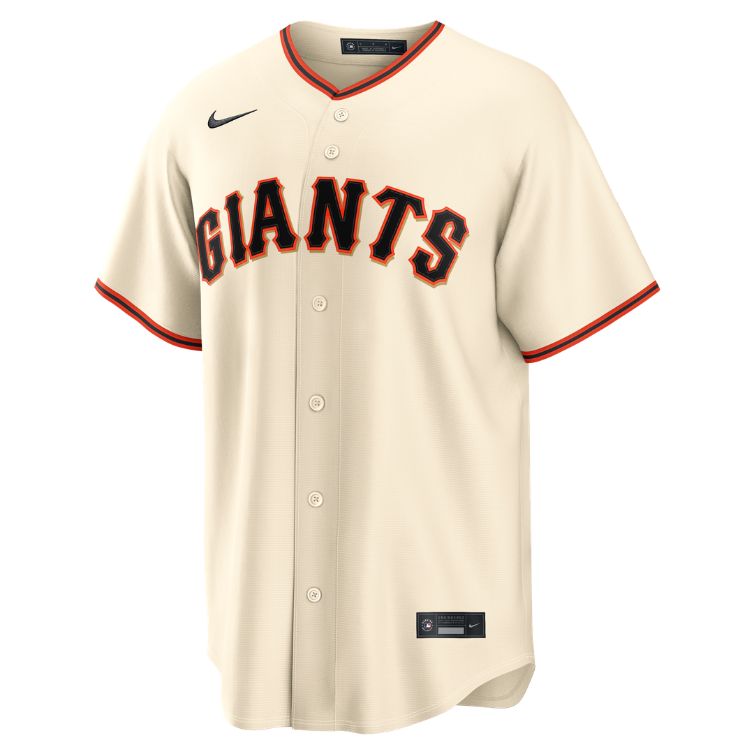 San Francisco Giants Rafael Devers Cream Home Replica Baseball Jersey | MLB Baseball Jersey